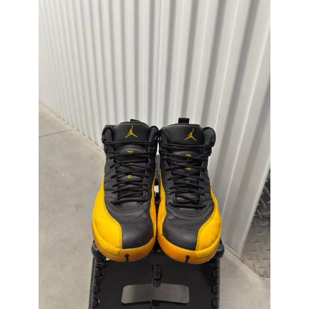 Nike Air Jordan 12 University Gold Black 2020 Size 11.5 Men's - 130690-070